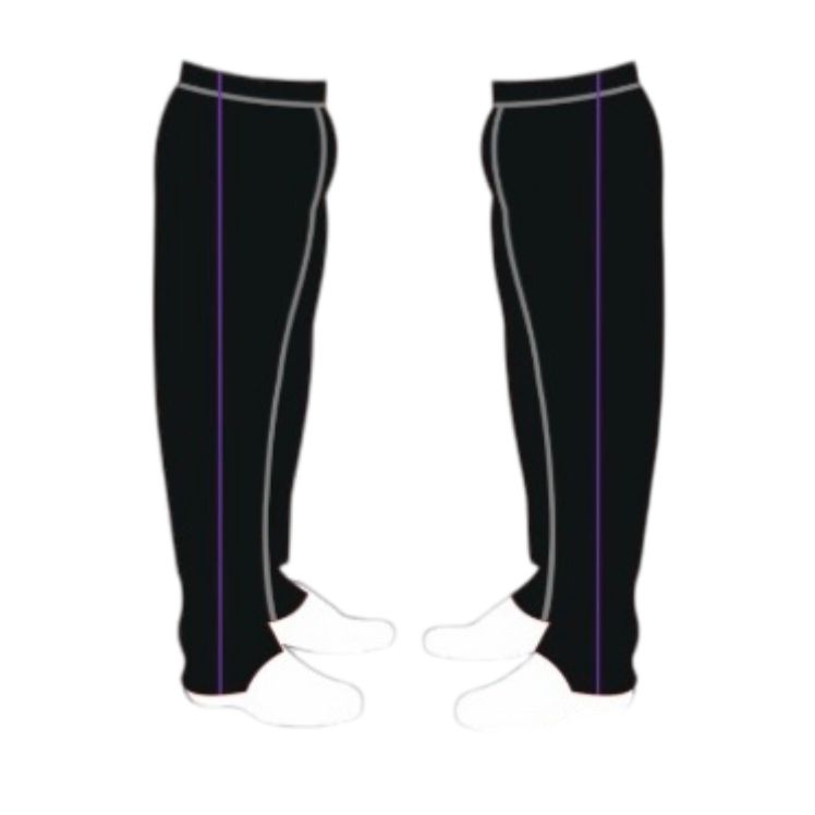 Trousers Black and Purple (Cricademia Womens)